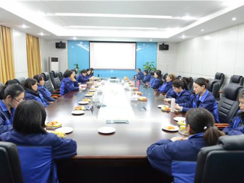 女中丈夫会  立功新时代——九游会J9集团召开庆祝“三八”国际劳动妇女节座谈会